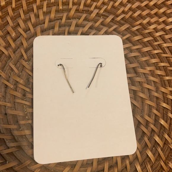 🐝 2 for $10🐝 Hammered Metal Beaded Earrings - Picture 2 of 4